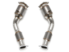 Pots catalytiques sport primaires. Porsche 957 Cayenne Turbo / Turbo S - 95511302140, 95511302150, 955113021DX, 95511302240, 95511302250, 955111022DX