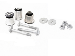 Supports en caoutchouc et boulons de triangle avant pour Porsche 970 Panamera - 97034124301, 97034124300, 97034124521, 97034124522, 97034124122, 97034124121