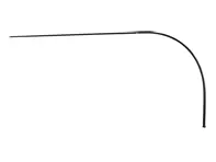 Tubo guida per cavo apertura cofano. Porsche 911 63-89 - 91150218100, 91150218100, 91150218100GRV - 1670750200