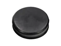 Centre tunnel rubber end cap within smugglers box. Porsche 911 65-73 - 90257257120 - 9220108, 1683150100