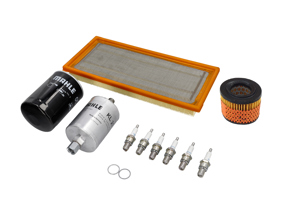 Motor-Wartungskit – Luft-/Kraftstoff-/Ölfilter, Zündkerzen und mehr – für Porsche 911 SC 3.0L 1981-1983 - 93010776401, 93010776403, 92811014705, 91111018502, 93011340100, 90012311830, 99917016290, 91110095601, 00004400204