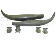 Parachoques delantero (no soldado) con soportes. Porsche 356 - 356A (1952-59) - 64450501100, PP125, P125