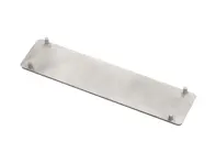 Placa de montaje para letras. Porsche 911 1970-77 - 91155910700, 91155901502, 91155901503