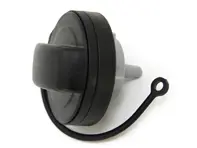 Tapa del depósito de combustible con correa de sujeción. Porsche 981 Boxster / 981 Caimán / 991 / 718 Boxster / 718 Caimán - 99120124100, 99120124101