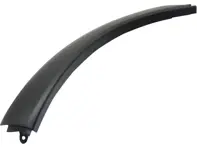 Partie avant d'extension de passage de roue avant Noir. Porsche 958 Cayenne - 958559820009B9, 95855982000, 958559819009B9, 95855981900