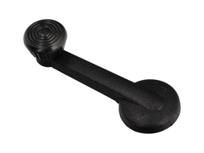 Manilla para ventana, Zinc, Negro. Porsche 914 - 111837581J, 1138375813 - 8188300200