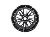 Jante 21" design 911 turbo finition titane Arrière 11,5J x 21 ET69. Porsche 971.2 Panamera - 971601025ANOC6