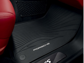Rubber Floor Mats. Porsche 970 Panamera MKII  2014>> - LHD Cars - 97004480010