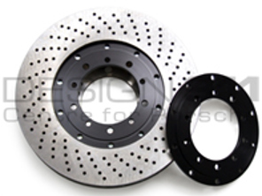 Bremsscheibennaben Adapter Kit für Turbo Bremsscheibe 332mm x 32mm Upgrade Kit für Porsche 911