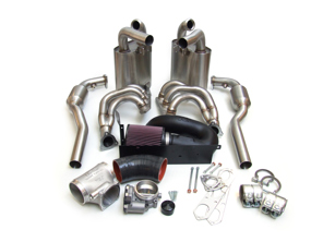 Auspuffpaket + Plenum 82mm Drosselklappengehäuse + Ansaugkit Porsche 996 C2 / C4 / C4S - 97182, 57-7000, 3606009602, 3606309601, 3606109961, 99611112257, 99611113254, 99611198404, 99611113274, 99611113275, 99611113270, 99611198405, 99611113168, 99611198504, 99611113174, 99611113175, 99611113170, 99611198505, 99611112157, 99611113154, 99760511601, 99711152000, 99611110800, 90037818301, 90037810501, 90038000501