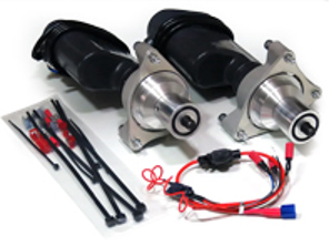 Elektrische achterspoiler ramt 4,8' eRam Kit™. Porsche 997TT - 99651295101, 99651295201