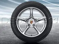 Jantes et pneus en alliage 18' '718 Boxster' Porsche d'origine pour 718 Boxster/Cayman - 98204460002