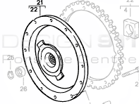 Ammortizzatore del volano. Porsche 968 - 94411606504