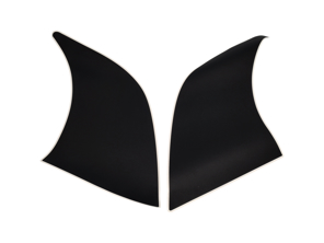 Steinschlagschutzfolie 2er-Set, SCHWARZ. Porsche 993 Carrera Lackschutzfolie - PCG55932004041