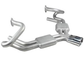 Collecteur d'échappement sport à boîtes, style Sebring. Porsche 356 - 1620101100, PO-92750, 61611101005 - 1620101100