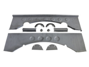 Transaxle steunpaneel. Porsche 356 A (1956-59) - 64450107500, PP187K