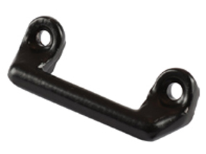 Crochet de verrouillage de sangle de siège arrière, noir. Porsche 911 1965-79 - 90155580120, 477885761, 477885761A - A167588774, C781A, 1689550200