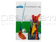Placa de esmalte Porsche Classic Sport der Persönlichkeit - PCG00099912