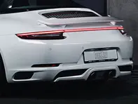 Sección adicional del difusor trasero TechArt. Porsche 991.2 - 091.100.500.009, 091.121.500.009G, 091.121.500.009