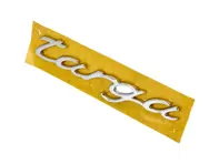 'TARGA' - Chrome Bar Badge for Porsche 991 (911) Targa - 99155930700