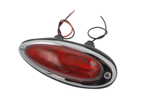 Freccia posteriore rossa. Porsche 356 USA - 64463140300, 64463140400 - PS9207, PS9208, 1695300170, 1695300180