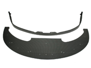 Kit splitter anteriore in carbonio. Porsche 987.2 Cayman