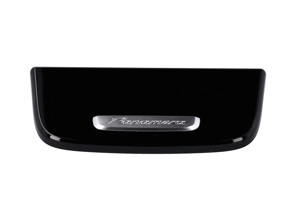 Copertura del posacenere della consolle centrale, in Piano Black. Porsche 971 Panamera - 971858417ANOV3, 971858417ADOV3, 971858417AD, 971858417AN