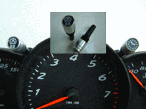 Boutons d'horloge et de déclenchement en alliage. Porsche 996 / 986 - Cs996