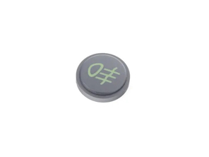 Front Fog Lamp Switch Insert. Porsche 911 78-89 / 964 - 91161323302, 9116132330201C, 9116132330301C, 91161323301